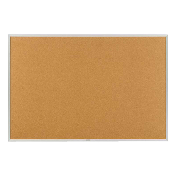 Natural Cork Board w/ Aluminum Frame